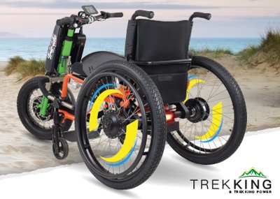 Kit di motorizzazione posteriore per carrozzine by Triride motorizzazione posteriore carrozzine triride2 1