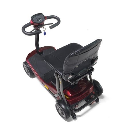 scooter anziani visto dall'alto