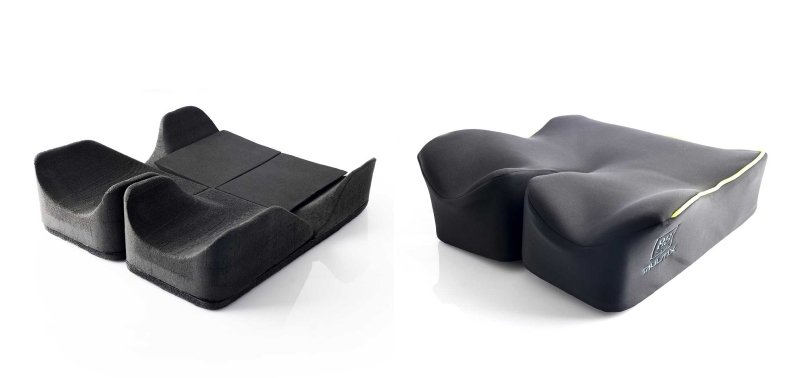 due immagini della seduta posturale 