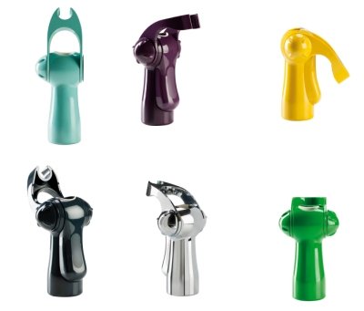 vari tipi di porta doccetta disabili di diversi colori