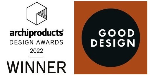 loghi di due premi assegnati al montascale vimec