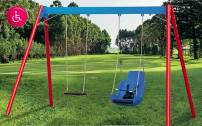 altalena disabili 2 posti