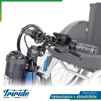 manubrio telescopico per triride