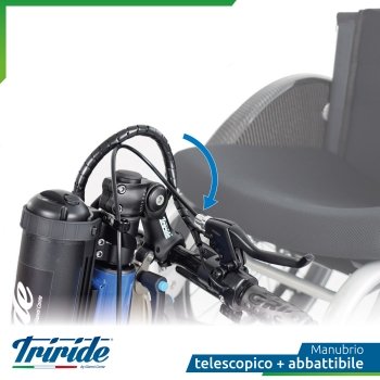 manubrio telescopico per triride