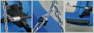 dettagli del seggiolino per bambini disabili dell'altalena summer