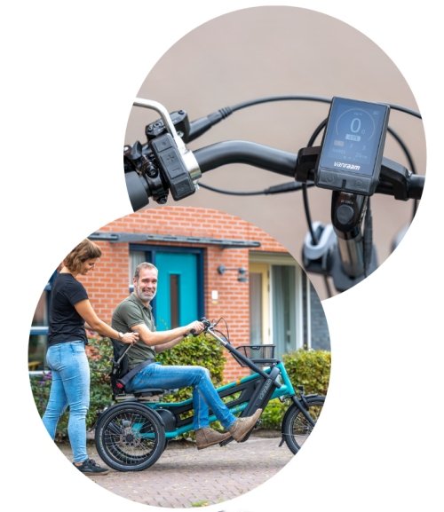 Tandem disabili. Fun2Go: la bicicletta per 2 o 4 persone per il divertimento o la riabilitazione, anche a noleggio tandem disabili affiancato