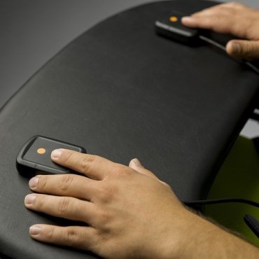 Drive box - dispositivo di guida touch per carrozzine elettriche con sensore multifunzionale di Rehatronic rehatronic drivebox 03 1