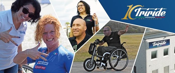 Gianni Conte e Marta Nunez in alcune foto con triride, anche con Francesca Porcellato