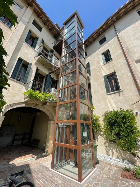 installazione esterna elevatori disabili