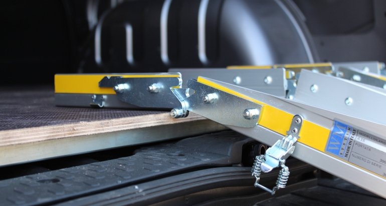 appoggio del sistema di appoggio rampe disabili