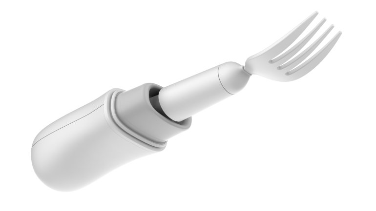 forchetta anti tremori anziani