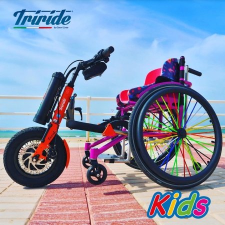 Triride Kids: il propulsore di spinta per bambini disabili in carrozzina triride modello kids 1