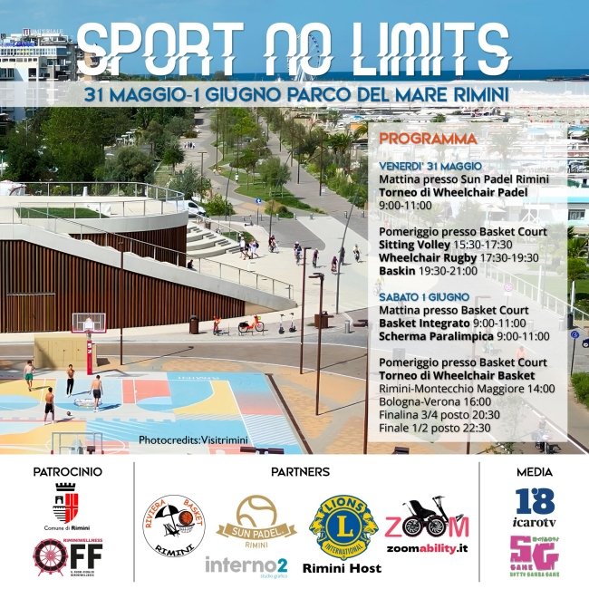 locandina sport no limits 2024