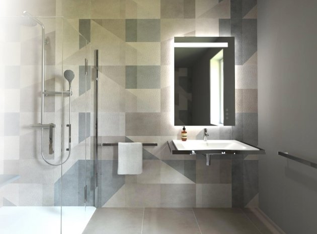 bagno disabili lavabo