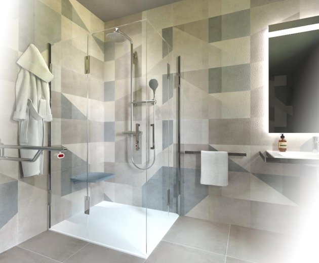 doccia bagno disabili