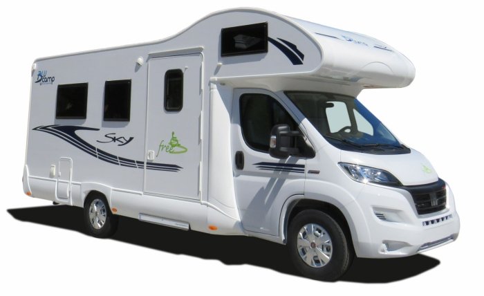 camper allestito per persone disabili in carrozzina