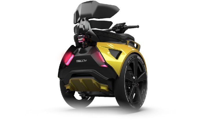 fanali posteriori della carrozzina Genny Zero