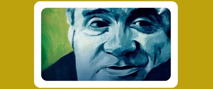 dipinto ritratto di franco bomprezzi