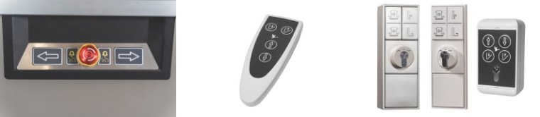 GTLE di Mobility Care: servoscala disabili per tutti i tipi di scale con piattaforma di diverse dimensioni, acquistabile con detrazione fiscale pulsantiera telecomando servoscala 1