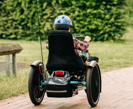 Triciclo reclinato regolabile per bambini e adolescenti con disabilità triciclo reclinabile disabili