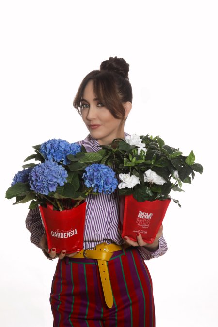 Chiara Francini testimonial di gardensia. credit Annalisa Flori