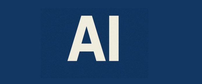 grafica con la scritta AI