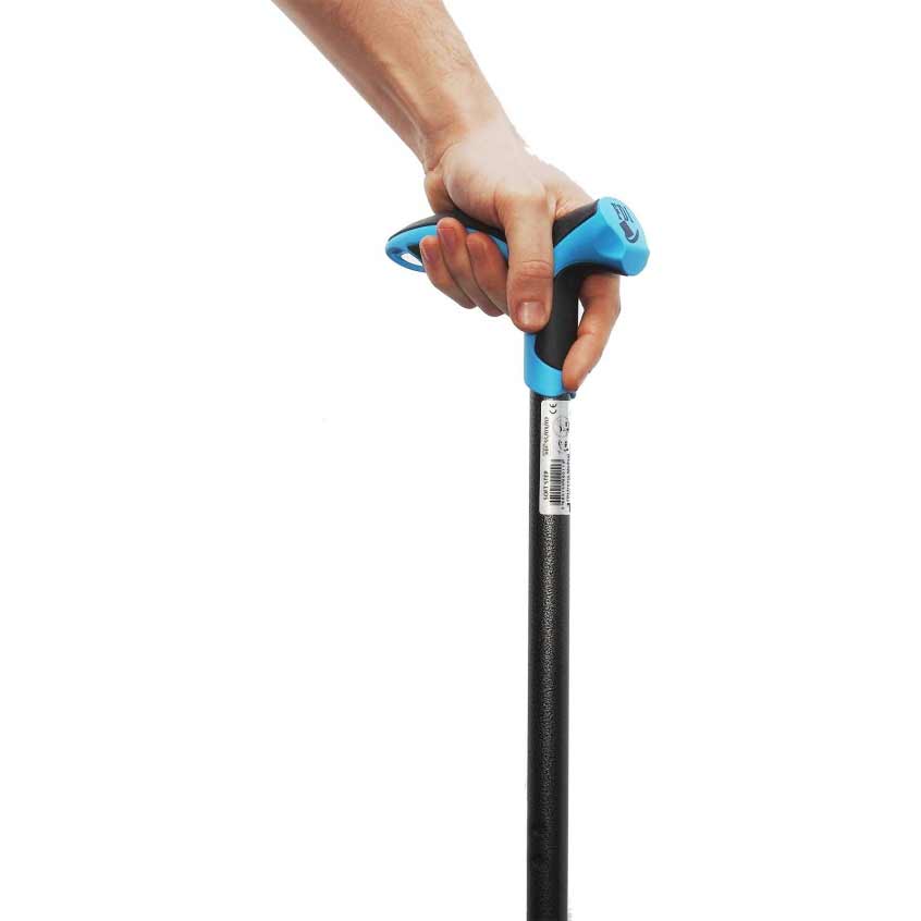 Stampelle canadesi ammortizzate e bastoni regolabili per camminare impugnatura bastone ergonomico 2