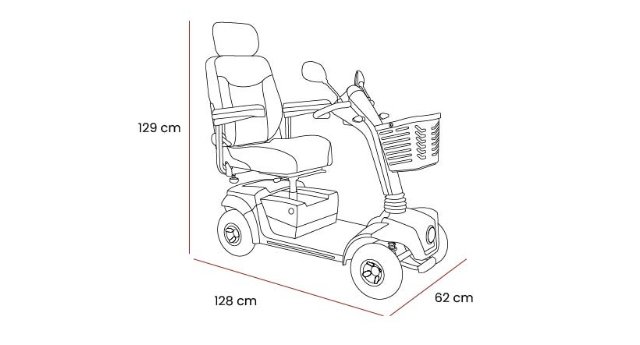 peso scooter disabili