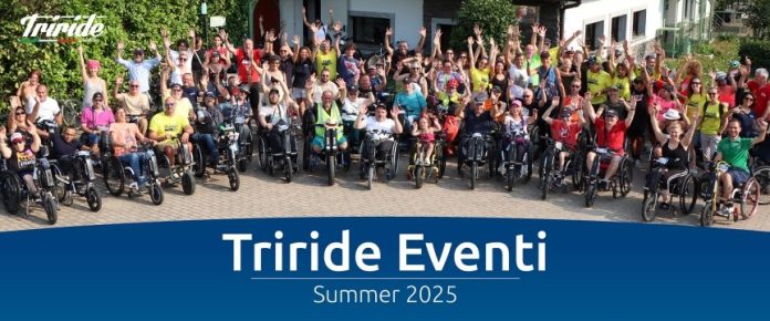 foto di gruppo di Tririders durante un evento