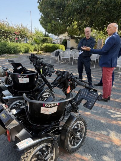 Turismo accessibile. Naxos e Taormina adottano quattro quad per visitatori con disabilità quad disabili giardini