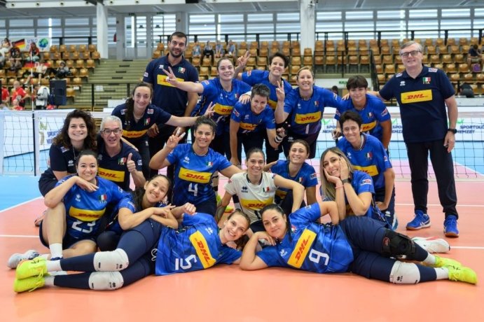 squadra italiana femminile di sitting volley