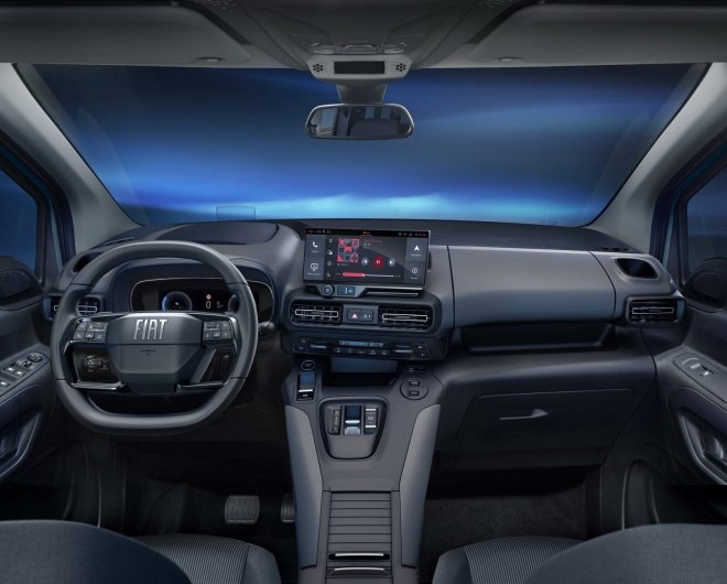 interni anteriori del Fiat Doblò