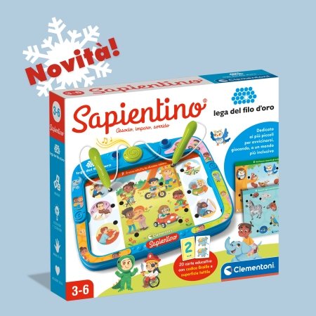 statola dell'edizione speciale di Sapientino per Lega del Filo d'Oro