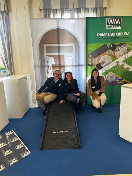 La ministra Locatelli allo stand WM System