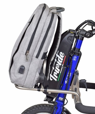 Accessori per carrozzine disabili. Il nuovo portapacchi Triride portapacchi Triride